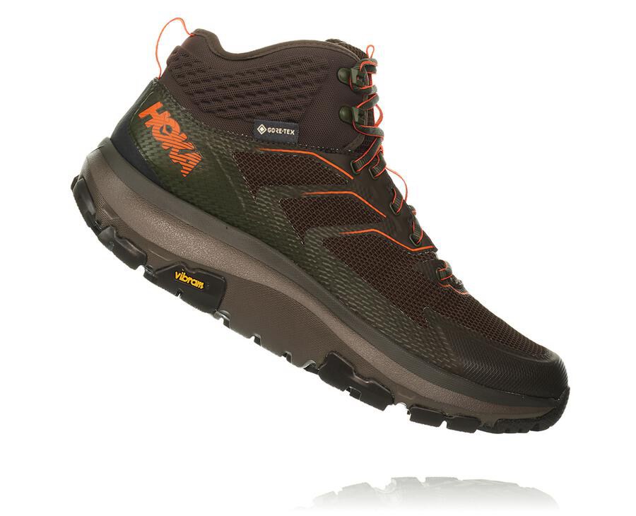 Hoka One One Vandresko Herre - Toa Gore-Tex - Brune - 589740ZHE